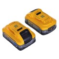 dcd805+dcf850, 2 x aku5,0ah,tstak, 18 v