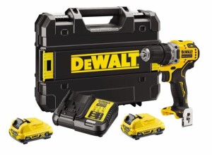 kompakt.wiert.-wkręt. xr li-ion 12v,bezszcz., 2x2.0ah