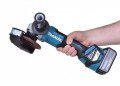 MAKITA SZLIFIERKA KĄTOWA 18V 125mm 2 x 5,0Ah LI-ION REG.OBR. BLDC WALIZKA MAKPAC DGA513RTJ
