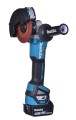 MAKITA SZLIFIERKA KĄTOWA 18V 125mm 2 x 5,0Ah LI-ION REG.OBR. BLDC WALIZKA MAKPAC DGA513RTJ