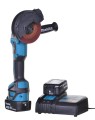 MAKITA SZLIFIERKA KĄTOWA 18V 125mm 2 x 5,0Ah LI-ION REG.OBR. BLDC WALIZKA MAKPAC DGA513RTJ