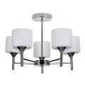Żyrandol klasyczna lampa sufitowa wisząca Activejet MIRA Chrom 5xE27 do salonu