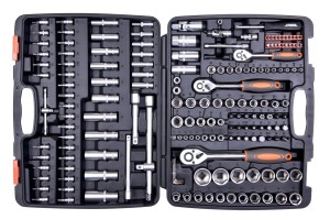 STHOR ZESTAW KLUCZY 173el 1/2"/3/8"/1/4" 58688