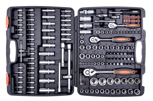 STHOR ZESTAW KLUCZY 173el 1/2"/3/8"/1/4" 58688