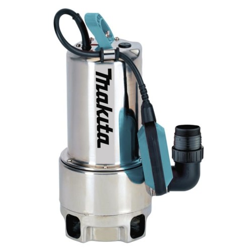 MAKITA POMPA DO WODY BRUDNEJ Z PŁYWAKIEM 1100W 250 l/min INOX PF1110
