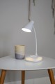 Nowoczesna lampka na biurko LED Activejet CLASSIC PLUS biała z funkcją oświetlenia nocnego