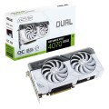 Asus Dual GeForce RTX 4070 SUPER White OC Edition 12GB GDDR6X | NVIDIA | 12 GB | GeForce RTX 4070 SUPER | Pamięć GDDR6X | Ilość portów HDMI 1 | Złącze PCI Express 4.0