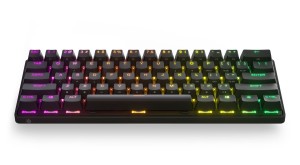 Klawiatura do gier SteelSeries Apex Pro Mini klawiatura do gier Światło LED RGB US Wireless OmniPoint Regulowany przełącznik mechaniczny Bluetooth Połączenie bezprzewodowe