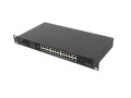SWITCH LANBERG RSFE-24P-2C-360 24X 100MB POE+/2X COMBO RACK 19" GIGABIT ETHERNET 360W V2