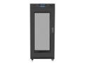 LANBERG SZAFA STOJĄCA RACK 19" 22U 800X800 DRZWI PERFOROWANE LCD CZARNA FF01-8822-23BL (FLAT PACK)