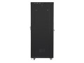 LANBERG SZAFA STOJĄCA RACK 19" 27U 800X1000 DRZWI PERFOROWANE LCD CZARNA FF01-8027-23BL (FLAT PACK)