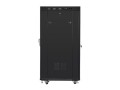 LANBERG SZAFA STOJĄCA RACK 19" 37U 800X1000 DRZWI SZKLANE LCD CZARNA (FLAT PACK) FF01-8037-12BL