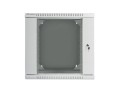 SZAFA INSTALACYJNA RACK WISZĄCA DWUSEKCYJNA 19" 12U 600X600 SZARA LANBERG (FLAT PACK)