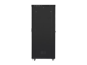 LANBERG SZAFAS TOJĄCA RACK 19" 47U 800X1200 DRZWI SZKLANE LCD CZARNA FF01-8247-12BL