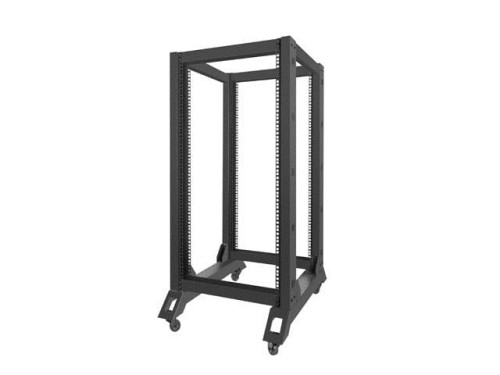 Stojak rack Lanberg OR01-6822-B (22U; kolor czarny)