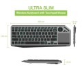 Bezprzewodowa Klawiatura Dualna BT/RF Touchpad LED RGB