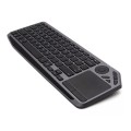 Bezprzewodowa Klawiatura Dualna BT/RF Touchpad LED RGB