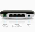 Ubiquiti UF-WIFI | ONT | UFiber, WiFi 300Mb/s, 1x GPON, 4x RJ45 1000Mb/s
