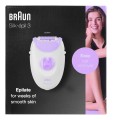 Depilator z pęsetami Braun Soft Perfection 3170 (kolor fioletowy)