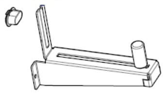 Kit, 1 inch core Media Hanger, ZT410
