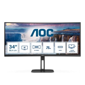CU34V5C34IN 86.360CM VA/3440X1440 1 MS GTG 21.9 BLACK