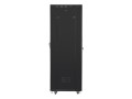 LANBERG SZAFA STOJĄCA RACK 19" 42U 800X800 DRZWI SZKLANE LCD CZARNA FF01-8842-12BL (FLAT PACK)