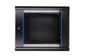 EXTRALINK SZAFA RACK WISZĄCA 9U 600X450 CZARNA