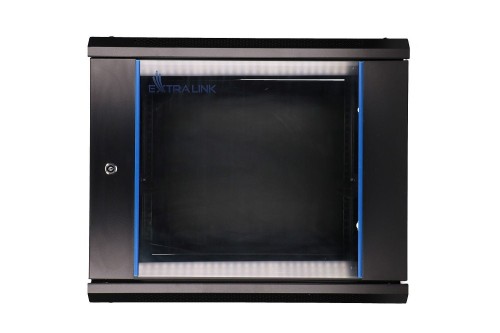 EXTRALINK SZAFA RACK WISZĄCA 9U 600X450 CZARNA