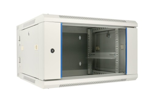 Extralink - szafka wisząca 19" 6U 600x600 AZH Szara