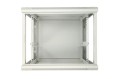 Extralink-szafa wisz 19" 9U 600mm d. blaszane szara