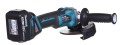 MAKITA SZLIFIERKA KĄTOWA 18V 125mm 2 x 5,0Ah LI-ION BEZSZCZOTKOWA WALIZKA MAKPAC DGA504RTJ