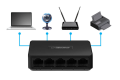 Switch 5-Portowy 10/100/1000 ESPERANZA ONYX ENS103