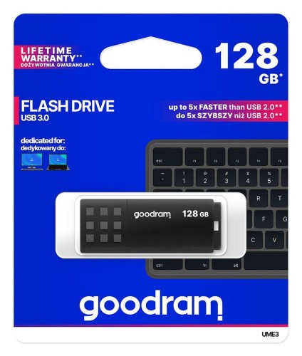 Pendrive GOODRAM UME3 128GB USB 3.0 Black