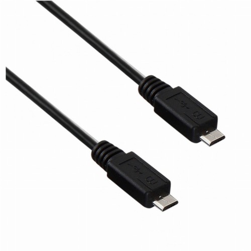 Kabel USB 2.0 Akyga AK-USB-17 micro USB B(M) - micro USB B(M) 0,6m czarny