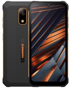 Smartfon Hammer Iron Va 4/64GB Czarno-pomarańczowy NFC 6500 mAh