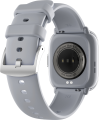 Smartwatch myPhone Watch Pastel Grey - Silver/Foggy Day
