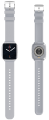 Smartwatch myPhone Watch Pastel Grey - Silver/Foggy Day