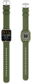 Smartwatch myPhone Watch Pastel Green - Silver/Greenwood