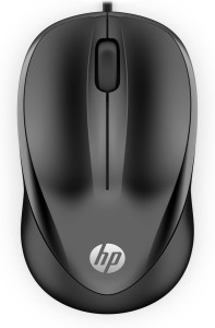Mysz HP 1000 Wired Optical Mouse with 3 Buttons and 1000 DPI przewodowa czarna 4QM14AA