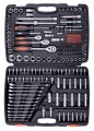 Zestaw kluczy 216el 1 1/2"/3/8"/1/4"T58691 STHOR