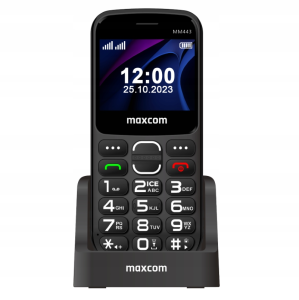 Maxcom MM443 4G SOS Telefon dla Seniora Duże Klawisze LTE Dual SIM