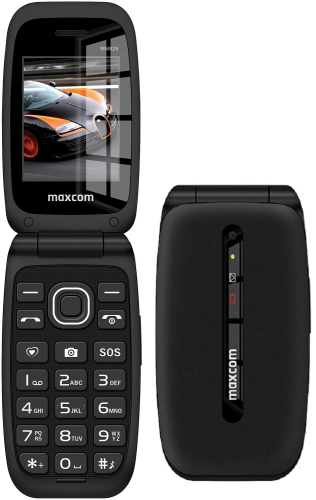 Telefon Komórkowy MAXCOM MM828 CZARNY SOS 4G