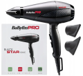 Suszarka do włosów BaByliss Pro Black Star Ionic BAB6250IE