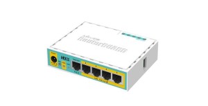 Router Mikrotik hEX PoE lite (RB750UPr2) Total Ethernet  Ports:5; Architecture:MIPSBE; CPU core:1