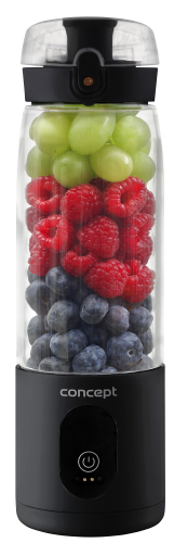 Blender Personalny Smoothie Bezprzewodowy Concept FitMaker SM4001 Czarny