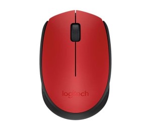 Mysz bezprzewodowa Logitech M171 optyczna czerwona