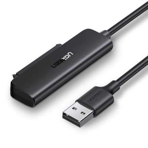 Adapter UGREEN CM321 USB do dysku SATA 2.5", 50cm (czarny)