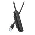 Adapter UGREEN CM321 USB do dysku SATA 2.5", 50cm (czarny)