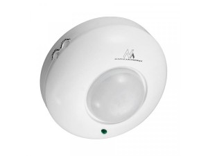 Czujnik ruchu PIR Maclean MCE19 zasięg 6m 360 1200W