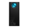 Powerbank Baseus Amblight 30000mAh, 4xUSB, USB-C, 65W (czarny)